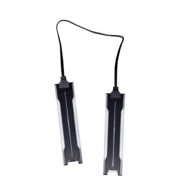 LIAN LI UNI Fan P28 Optional Side diffused RGB Strip 3 Pcs Pack,Black Color Frame (Compatible with P28120-1B, P28120-3B, GA2P36B) - P28ARGB-B