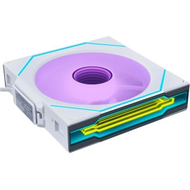 Lian Li UNI Fan SL-Infinity Wireless 120-Single Pack -2.4 GHz Wireless Signal Control-ARGB Fan-Customizable Double Infinity Mirror Effect-Daisy-Chain Design- Without Controller - Black (12SLIN1W1B)