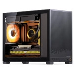 JONSBO D32 STD Micro-ATX PC Case,High Compatibility Mini Desktop Case, Support MATX Back-Connect/BTF MB,365mm GPU/240AIO/163mm Air Cooler, ATX/SFX-L/SFX PSU, USB3.2 PC Gaming,Black
