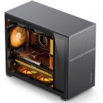 JONSBO D31 MESH Black Micro ATX Computer Case, MATX/ITX Mainboard/Support RTX 4090(335-400mm) GPU 360/280AIO,Power ATX/SFX: 100mm-220mm Multiple Tool-Free Design,Black
