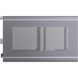 JONSBO N1 Mini-ITX NAS Chassis, ITX Computer Case, 5+1 Disk Bays NAS Mini Aluminum with Steel Plate Case, Built-in 14cm Fan, Only SFX Power Bite, Support H 70mm CPU Cooler