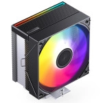 JONSBO CB40 Black CPU Cooler,ARGB Mute Series air Cooling,CPU Fan H153.5mm,120mm PWM Fan air Cooler,4 Copper Heat Pipes Radiator, AM5/AM4/Intel LGA115X/1200/1700/1851,D-TDP 225W