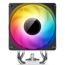 JONSBO CR1000 V2 PRO ARGB CPU Cooler,Silent Series Cooling, CPU Fan Air Cooler H154mm, 6 Copper Heat Pipe for AM4/AM5/Intel LGA1700, 120mm PWM 9-Blades Fan,Top Cover ARGB, Black