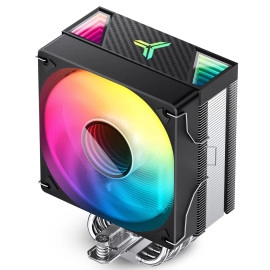 JONSBO CR1000 V2 PRO ARGB CPU Cooler,Silent Series Cooling, CPU Fan Air Cooler H154mm, 6 Copper Heat Pipe for AM4/AM5/Intel LGA1700, 120mm PWM 9-Blades Fan,Top Cover ARGB, Black