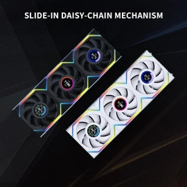 Lian Li UNI Fan SL LCD Wireless 120mm ARGB Fan - Single Pack - 1.6