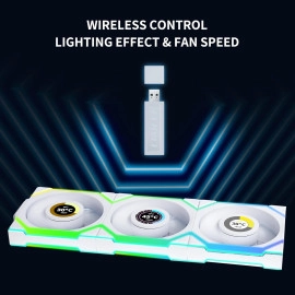 Lian Li UNI Fan SL LCD Wireless 120mm ARGB Fan - Single Pack - 1.6