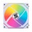 Lian Li UNI Fan SL-Infinity 140mm-Single Pack-ARGB Fan-Daisy-Chain Design-Infinity Mirror-Customizable Lighting Effects-Without Controller-White-(UF-SLIN140-1W)