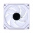 Lian Li UNI Fan SL-Infinity 140mm-Single Pack-ARGB Fan-Daisy-Chain Design-Infinity Mirror-Customizable Lighting Effects-Without Controller-White-(UF-SLIN140-1W)