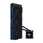 Lian Li Hydroshift II-S LCD 360TL ARGB Liquid CPU Cooler - 360mm AIO - 3.4