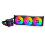 Lian-Li Galahad II LCD CPU Liquid Cooler - 360mm Liquid Cooling System - Pre-Installed ARGB Daisy-chainable Radiator ARGB Fans - Compatible w/Intel LGA 1700, 1200, 115X & AMD AM5/AM4 Sockets - Black