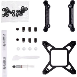 Lian Li GA II LCD 360MM AIO - Asetek 8th Gen - 2.88” IPS LCD Screen Liquid Cooler - Screen Recording for Videos and Photos - Pre-Installed UNI Fan SL-INF Fans (GA2ALCD36INW)