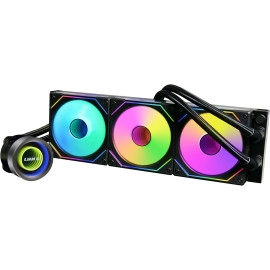 Lian Li GA II Trinity SL-INF 360MM - AIO Liquid Cooler -Pre-Installed ARGB Daisy-chainable Radiator Fans or UNI Fan SL-INF Fans - for Intel� LGA 1700, 1200, 115X, AMD� AM5/AM4 Sockets (GA2T36INW.US)