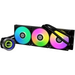 Lian Li GA II Trinity 360 - AIO CPU Liquid Cooler 360mm - Pre-Installed ARGB Daisy-chainable Radiator Fans or UNI Fan SL-INF Fans - for Intel LGA 1700, 1200, 115X, AMD AM5/AM4 Sockets (GA2T36B.US)