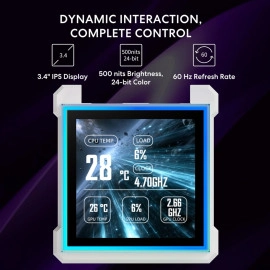 Lian Li Hydroshift II-S LCD 360 Liquid CPU Cooler - 3.4