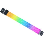 Lian Li Strimer Wireless 8 Pin (PW8-1W) - Addressable RGB Power Extension Cable - 2.4 GHz Wireless Control with 382mm; 15.03 Inch Length - LED Strip - Controller NOT Included & Required
