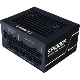 Lian Li SP Platinum 1000W SFX Form Factor Power Supply with 12V-2x6 Connectors - ATX 3.1 & PCIE 5.1 Compliant - Low-Noise - Fully Modular - 105°C Capacitors - 10 Year Warranty - Black (SP1000P.B)