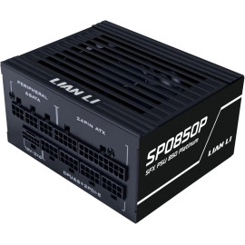 Lian Li SP Platinum 850W SFX Form Factor Power Supply with 12V-2x6 Connectors - ATX 3.1 & PCIE 5.1 Compliant - Low-Noise - Fully Modular - 105°C Capacitors - 10 Year Warranty - Black (SP0850P.B)