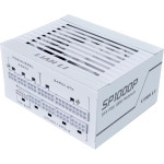 Lian Li SP Platinum 1000W SFX Form Factor Power Supply with 12V-2x6 Connectors - ATX 3.1 & PCIE 5.1 Compliant - Low-Noise - Fully Modular - 105°C Capacitors - 10 Year Warranty - White (SP1000P.W)