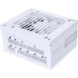 Lian Li SP V2 850 Watt SFX Form Factor Power Supply with Native 12V-2x6 Cable - Low Noise - 80+ Gold Efficiency - ATX 3.1 & PCIe 5.0 Compliant - 92mm FDB Fan - 10-Year Warranty - White (SP850G.W)