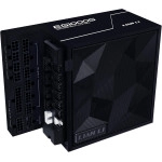 Lian Li EDGE1000W Fully Modular Low-Noise ATX Power Supply - ATX 3.1 & PCIE 5.1 Compliant - Cybenetics Gold Efficiency - 12V-2x6 Cable - L-Shape Design - with USB/Fan Hub - Black (EG1000G.BH)