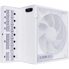 Lian Li EDGE1000W Fully Modular Low-Noise ATX Power Supply - ATX 3.1 & PCIE 5.1 Compliant - Cybenetics Gold Efficiency - 12V-2x6 Cable - L-Shape Design - with USB/Fan Hub - Black (EG1000G.BH)