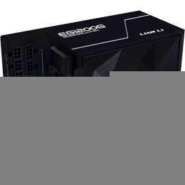 Lian Li EDGE850W Fully Modular Low-Noise ATX Power Supply - ATX 3.1 & PCIE 5.1 Compliant - Cybenetics Gold Efficiency - 12V-2x6 Cable - L-Shape Design - Without USB/Fan Hub - Black (EG0850G.B)