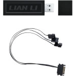 Lian Li UNI Fan L-Wireless Controller for Computer Fans, Works with SL-Infinity Wireless, CL Wireless, SL & TL Wireless, Strimer Wireless, and Hydroshift II - Black
