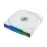 Lian Li UNI Fan TL Wireless 120-Single Pack-2.4 GHz Wireless Signal ARGB Fan-Infinity Mirror-Daisy-Chain Design-Customizable Lighting Effects-Controller NOT Included & Required - White (12TL1W1W)