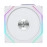 Lian Li UNI Fan TL Wireless 120-Single Pack-2.4 GHz Wireless Signal ARGB Fan-Infinity Mirror-Daisy-Chain Design-Customizable Lighting Effects-Controller NOT Included & Required - White (12TL1W1W)