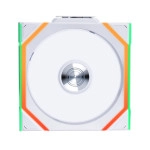 Lian Li UNI Fan SL Wireless 120mm ARGB Fan - Single Pack - 2.4 GHz Wireless Signal for RGB & Fans Control - Daisy-Chain Design - Controller NOT Included & Required - White (12SL1W1W)