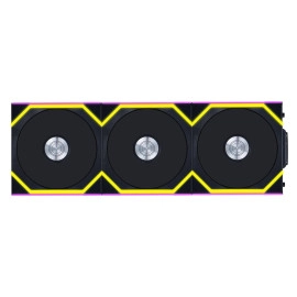 Lian Li UNI Fan SL Wireless 120mm ARGB Fan - Single Pack - 2.4 GHz Wireless Signal for RGB & Fans Control - Daisy-Chain Design - Controller NOT Included & Required - White (12SL1W1W)