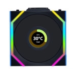 Lian Li UNI Fan SL LCD Wireless (Reverse Blade) 120mm ARGB Fan - Single Pack - 1.6