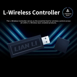 Lian Li UNI Fan SL LCD Wireless (Reverse Blade) 120mm ARGB Fan - Single Pack - 1.6