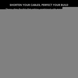 Lian Li RS 1000W Rotational Shift Fully Modular ATX Power Supply (W/o USB Fan Hub) 90° AC Inlet, Cybenetics Platinum, 80+ Gold, ATX 3.1, PCIe 5.1, 12V-2×6 Cable, 10 Year Warranty, White (RS1000G.W)