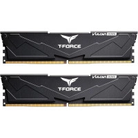 TEAMGROUP T-Force Vulcan DDR5 32GB (2x16GB) 6000MHz (PC5-48000) CL30 Intel XMP 3.0 & AMD Expo Compatible Desktop Memory Ram Black FLBD532G6000HC30DC01