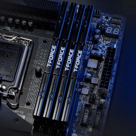 TEAMGROUP T-Force Vulcan DDR5 32GB (2x16GB) 6000MHz (PC5-48000) CL30 Intel XMP 3.0 & AMD Expo Compatible Desktop Memory Ram Black FLBD532G6000HC30DC01